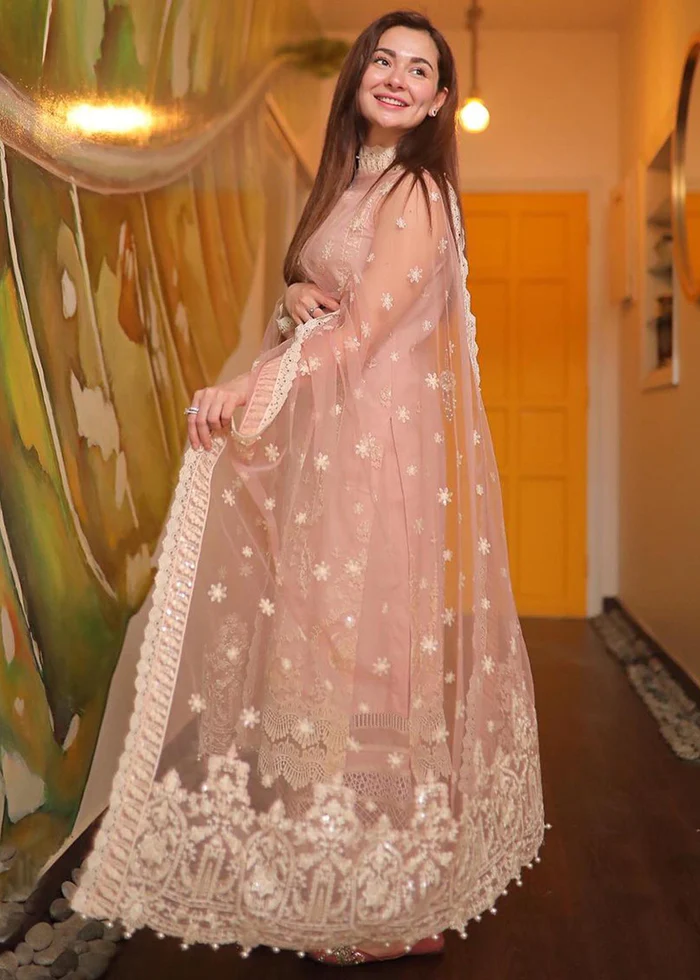 FAIZA SAQLAIN | LYLE S/S LUXURY UNSTITCH'23 - SUMMER LAWN - LEEN