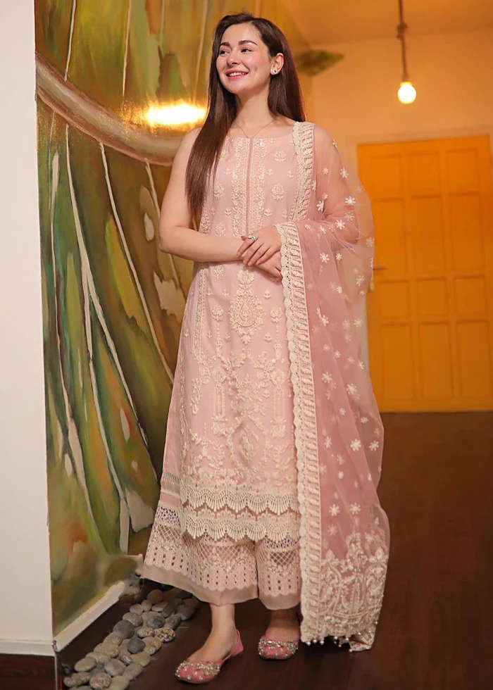 FAIZA SAQLAIN | LYLE S/S LUXURY UNSTITCH'23 - SUMMER LAWN - LEEN