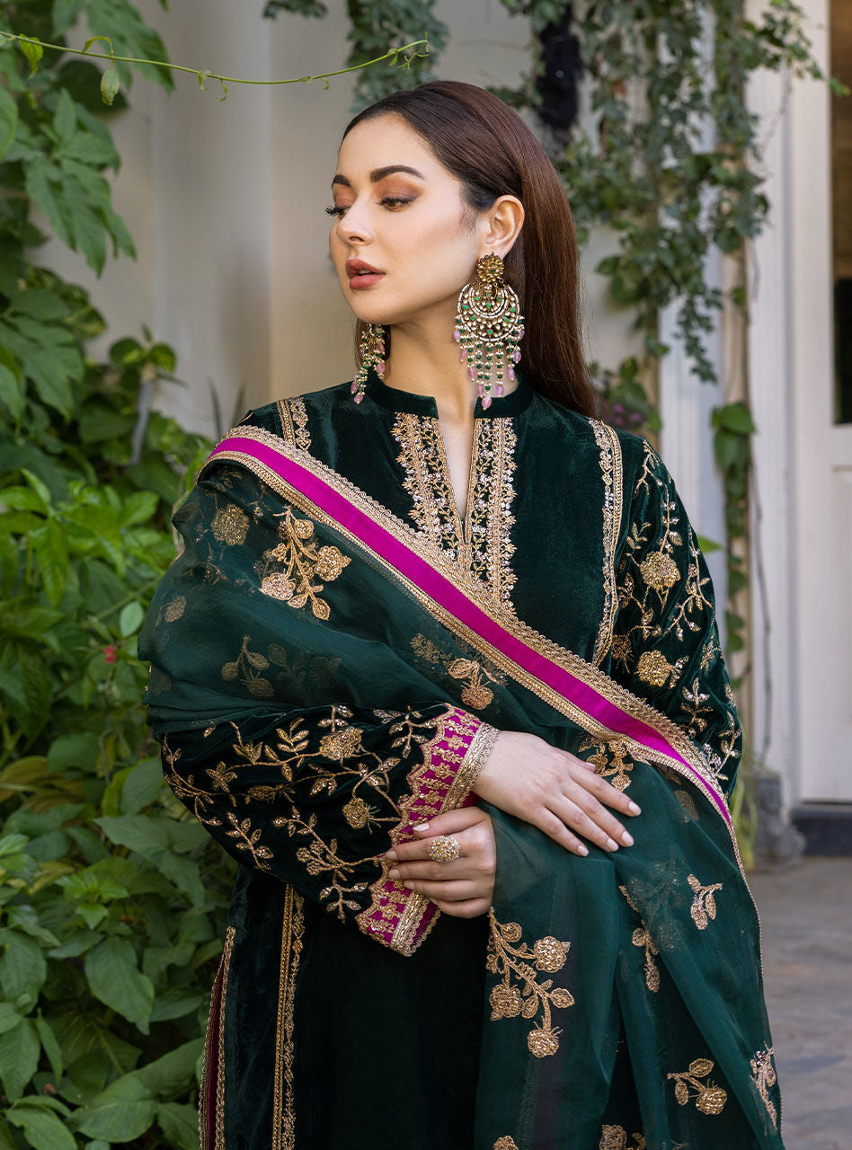 ZAINAB CHOTTANI EMBROIDERED VELVET COLLECTION