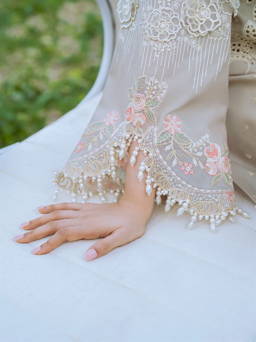 BIN ILYAS THREE PC LUXURY UNSTITCHED