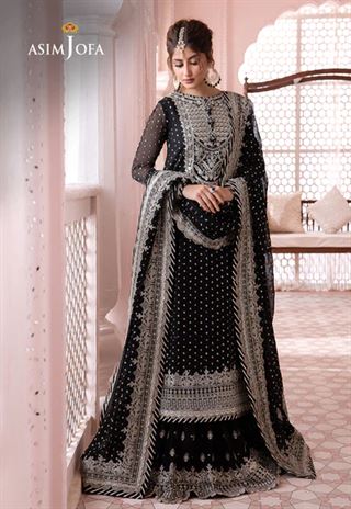 ASIM JOFA CHIFFION WEDDING  COLLECTION
