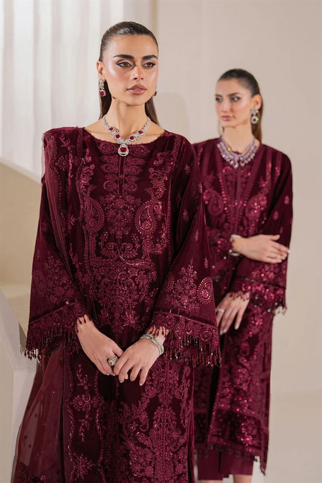 BAROQUE EMBROIDERED VELVET COLLECTION