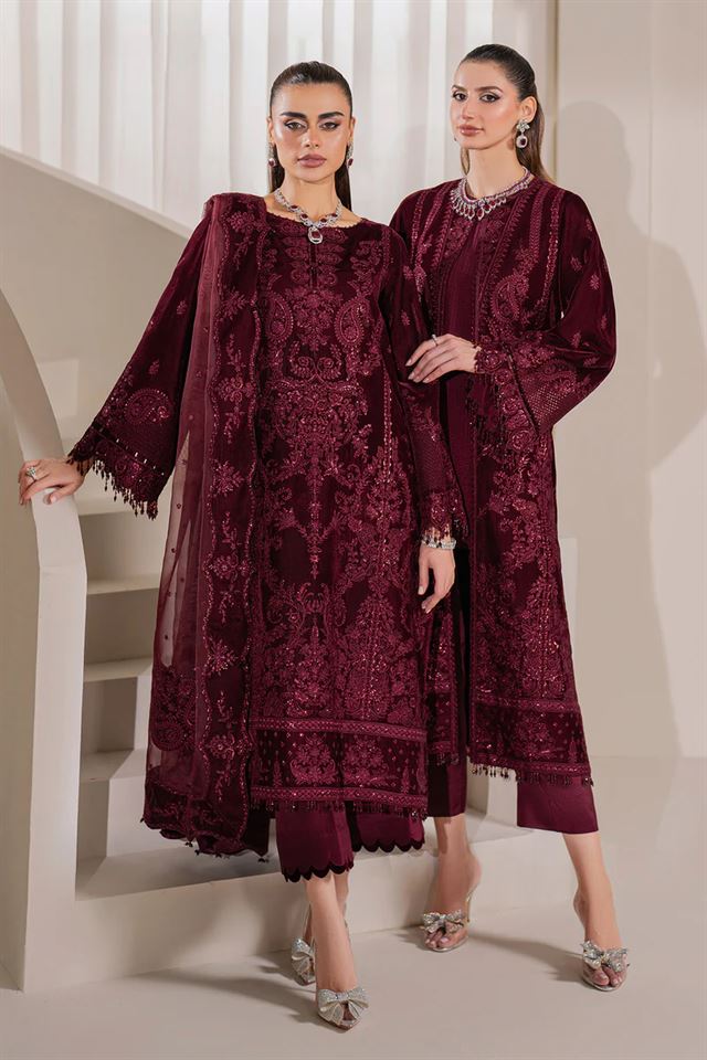 BAROQUE EMBROIDERED VELVET COLLECTION