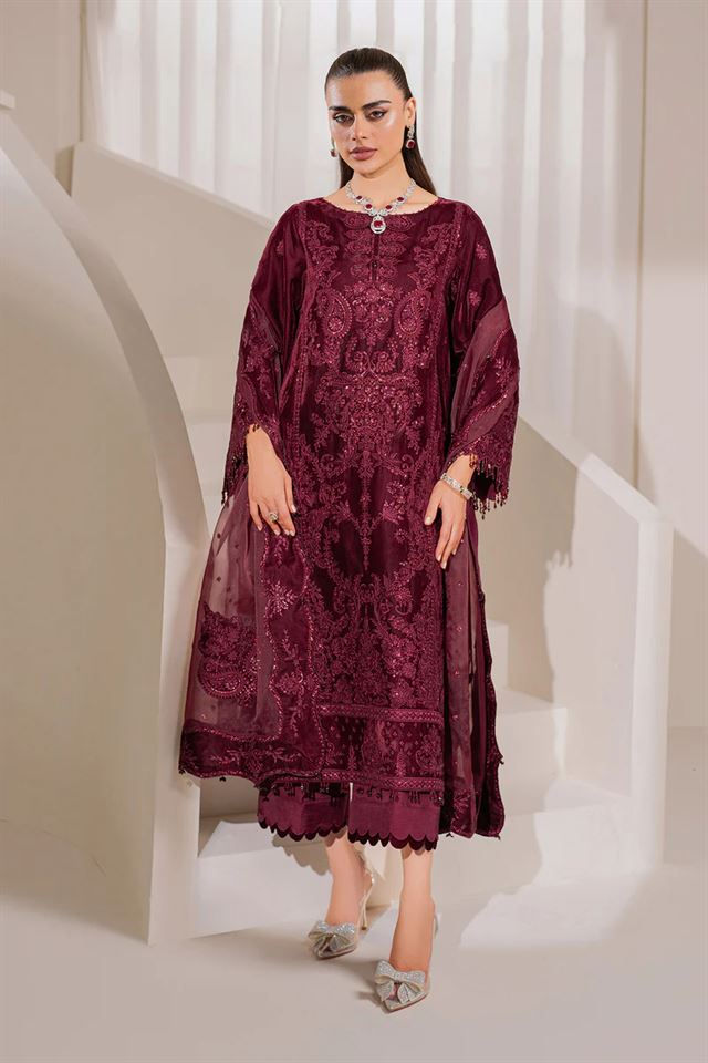 BAROQUE EMBROIDERED VELVET COLLECTION