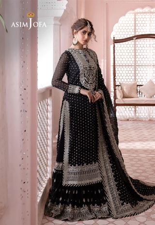ASIM JOFA CHIFFION WEDDING  COLLECTION