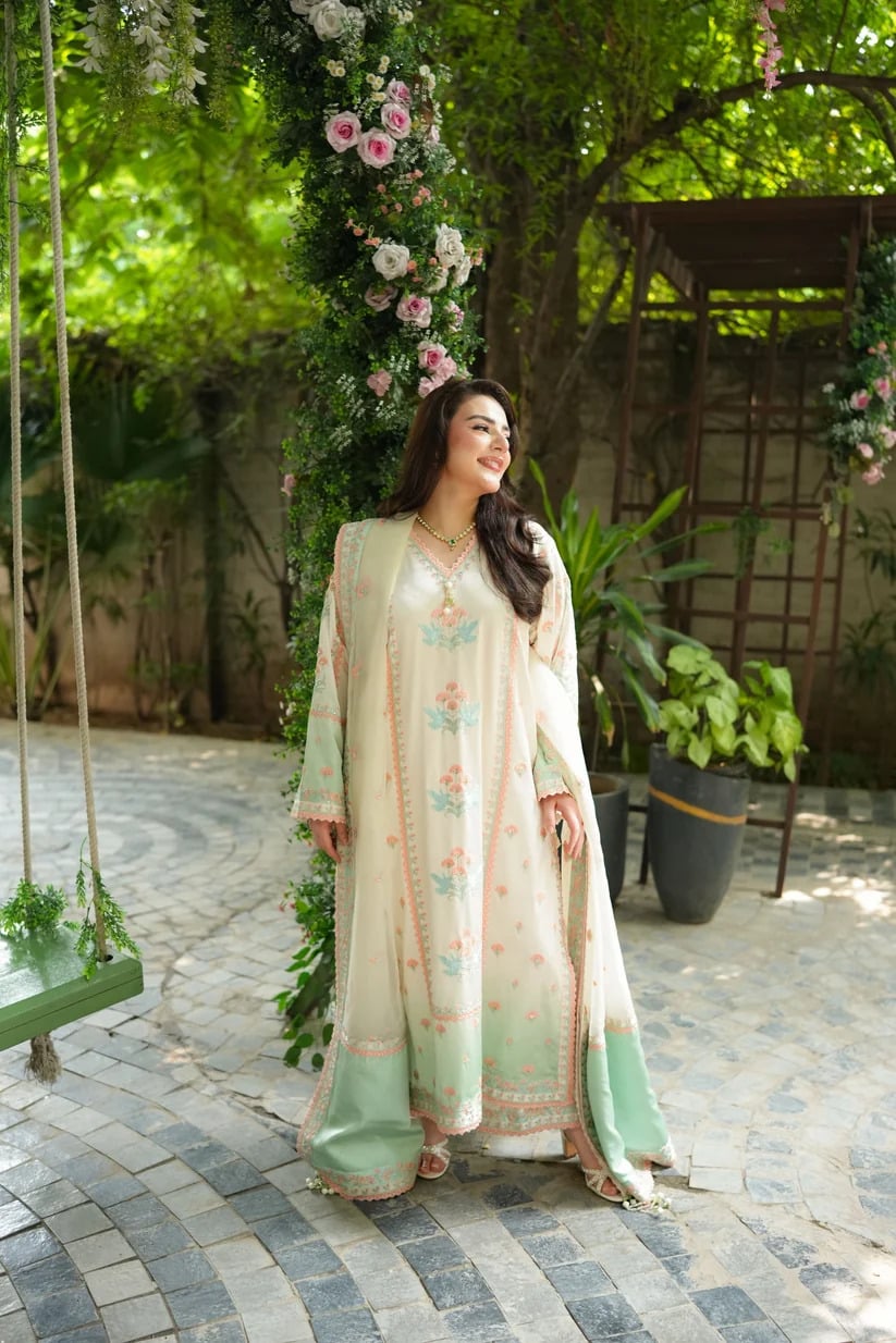GHOSUIA COLLECTION KAFTAN EMBROIDERED SILK COLLECTION