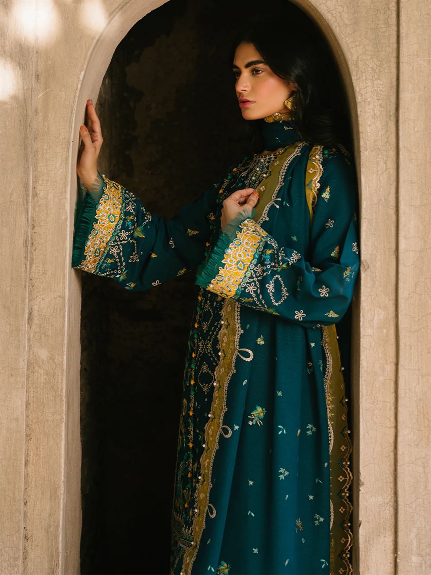 BIN ILYAS THREE PC LUXURY UNSTITCHED