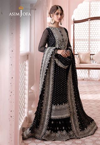ASIM JOFA CHIFFION WEDDING  COLLECTION