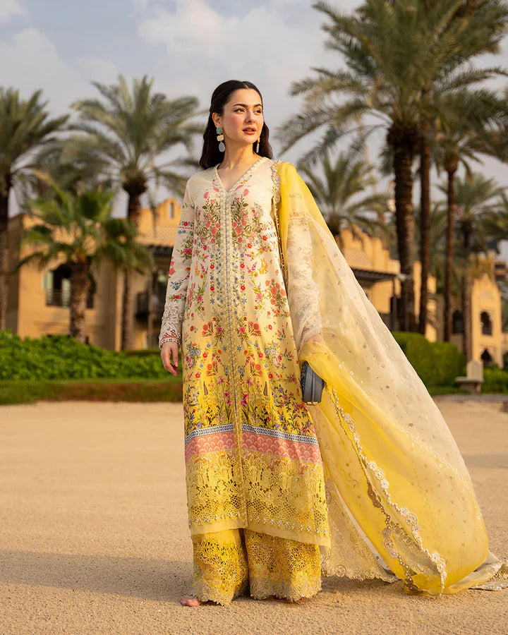 FAIZA SAQLAIN LUXUXY LAWN COLLECTION