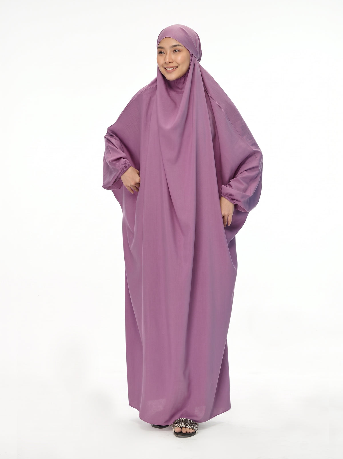 Premium Namaz Chaddar – Dusty Pink