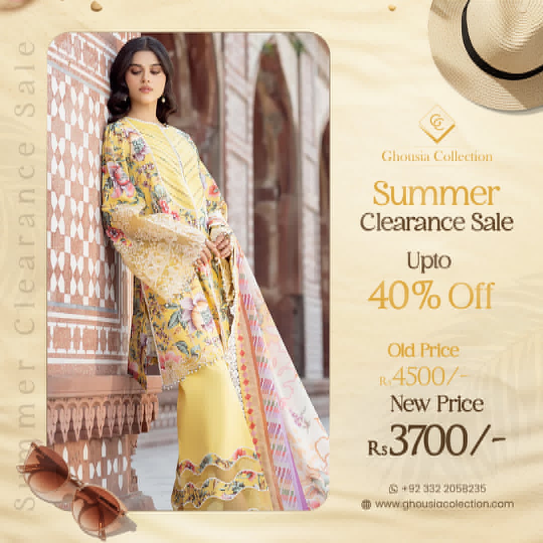 BIN ILYAS LAWN COLLECTION