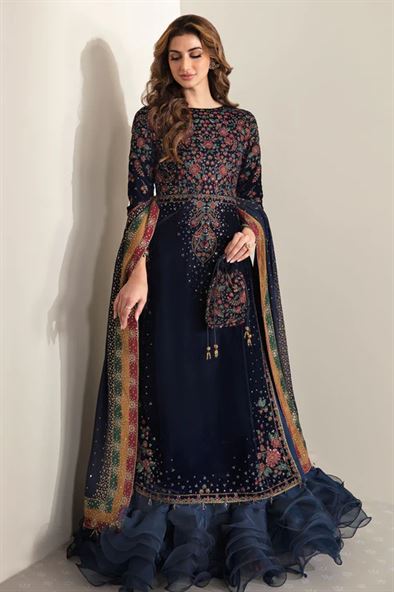 JAZMIN EMBROIDERED VELVET COLLECTION (FORMAL VF-2005)