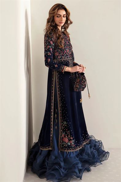JAZMIN EMBROIDERED VELVET COLLECTION (FORMAL VF-2005)