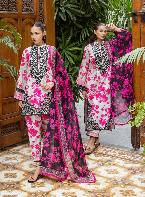 ZAINAB CHOTTANI UNSTITCHD LAWN COLLECTION
