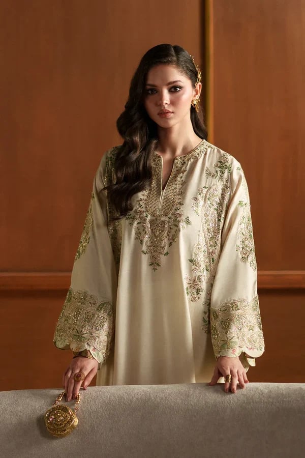 ETHNC KAFTAN EMBROIDERED SILK COLLECTION