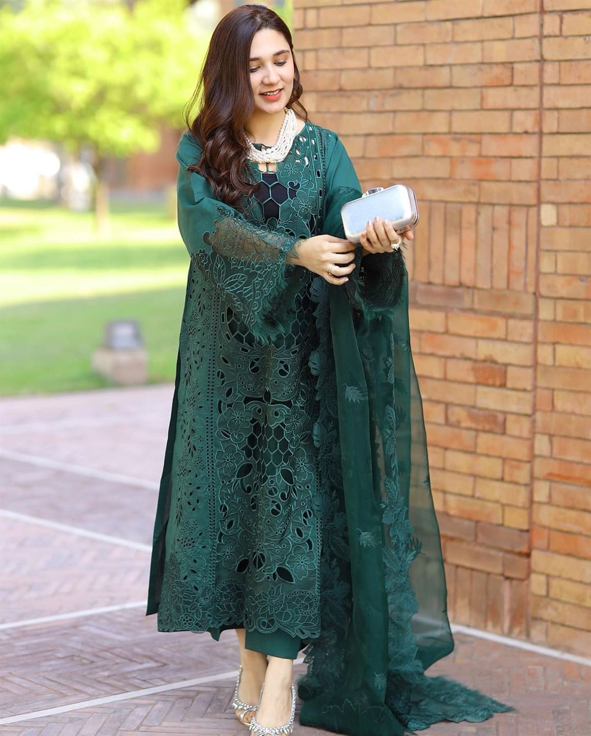 BIN ILYAS THREE PC LUXURY UNSTITCHED