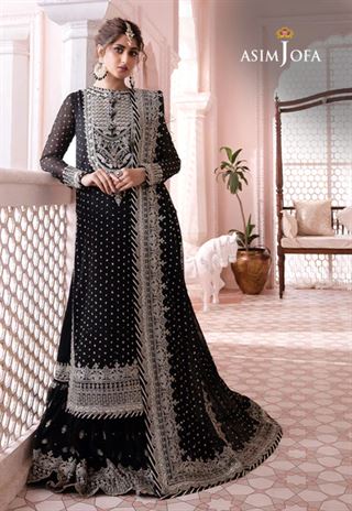 ASIM JOFA CHIFFION WEDDING  COLLECTION