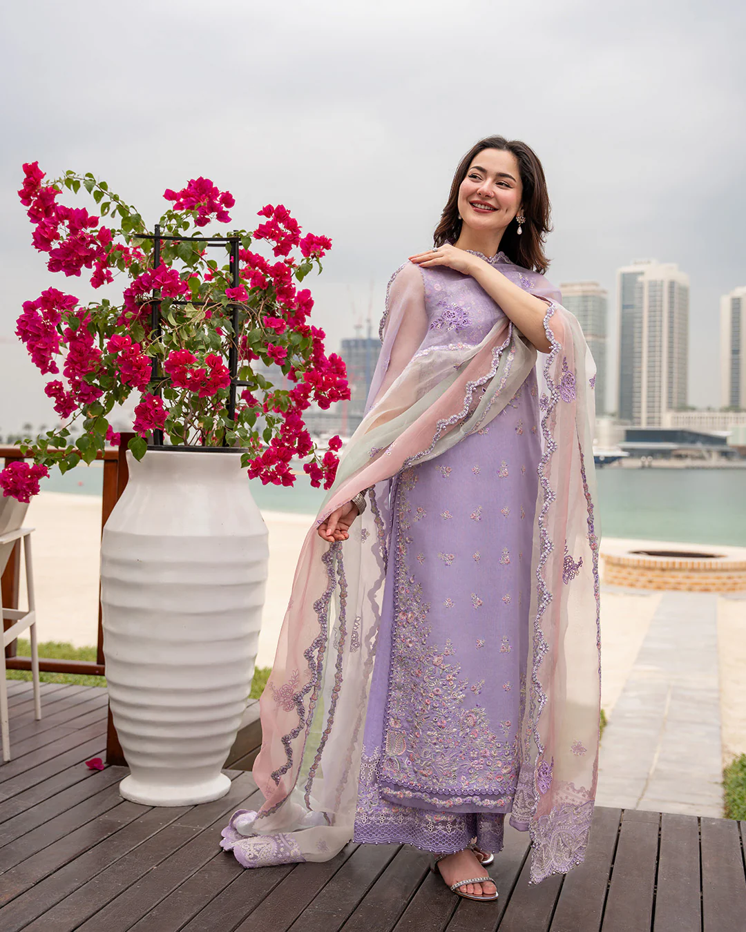 FAIZA SAQLAIN LUXUXY LAWN COLLECTION