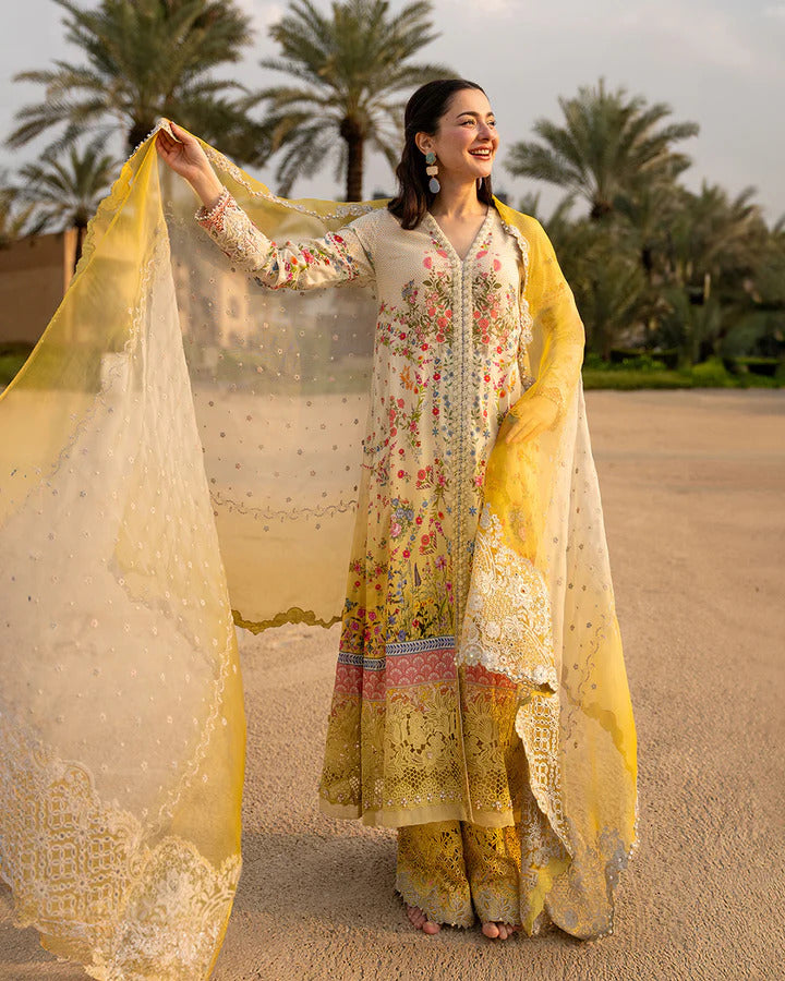 FAIZA SAQLAIN LUXUXY LAWN COLLECTION