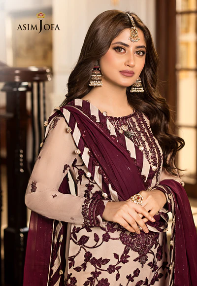 ASIM JOFA CHIFFION WEDDING  COLLECTION