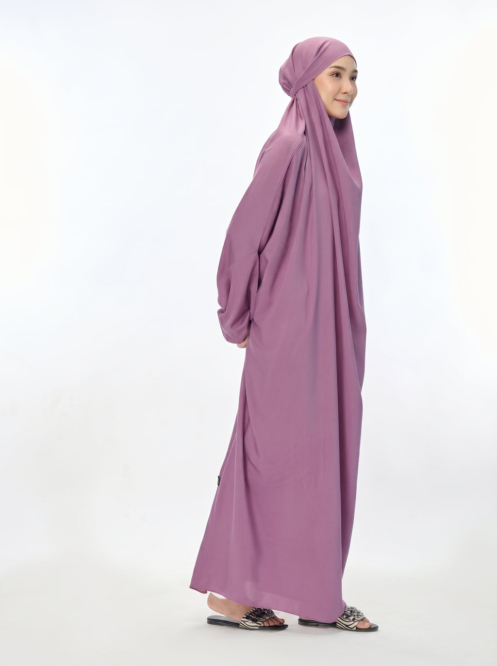 Premium Namaz Chaddar – Dusty Pink