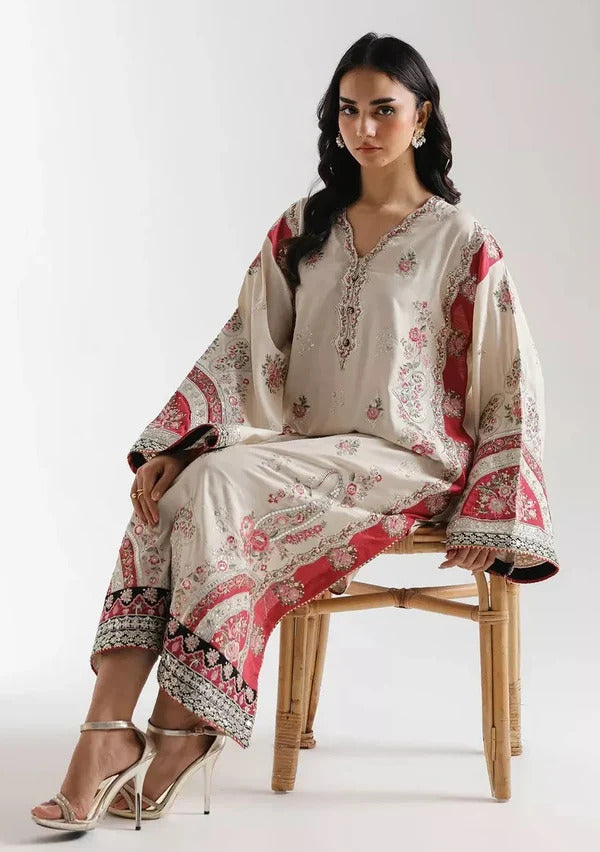 ETHNC KAFTAN EMBROIDERED SILK COLLECTION