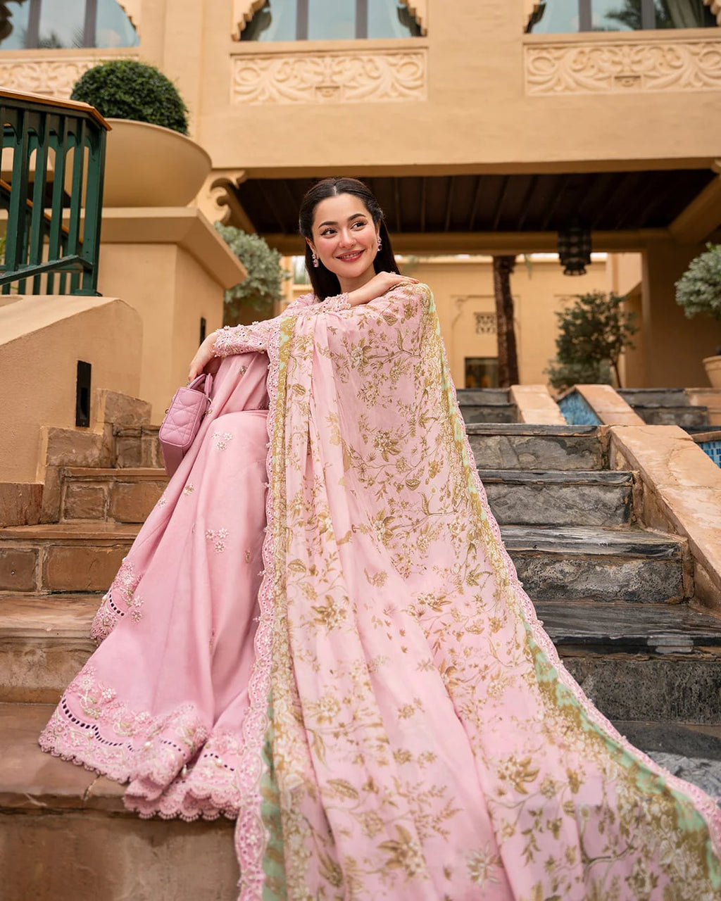 FAIZA SAQLAIN LUXUXY LAWN COLLECTION