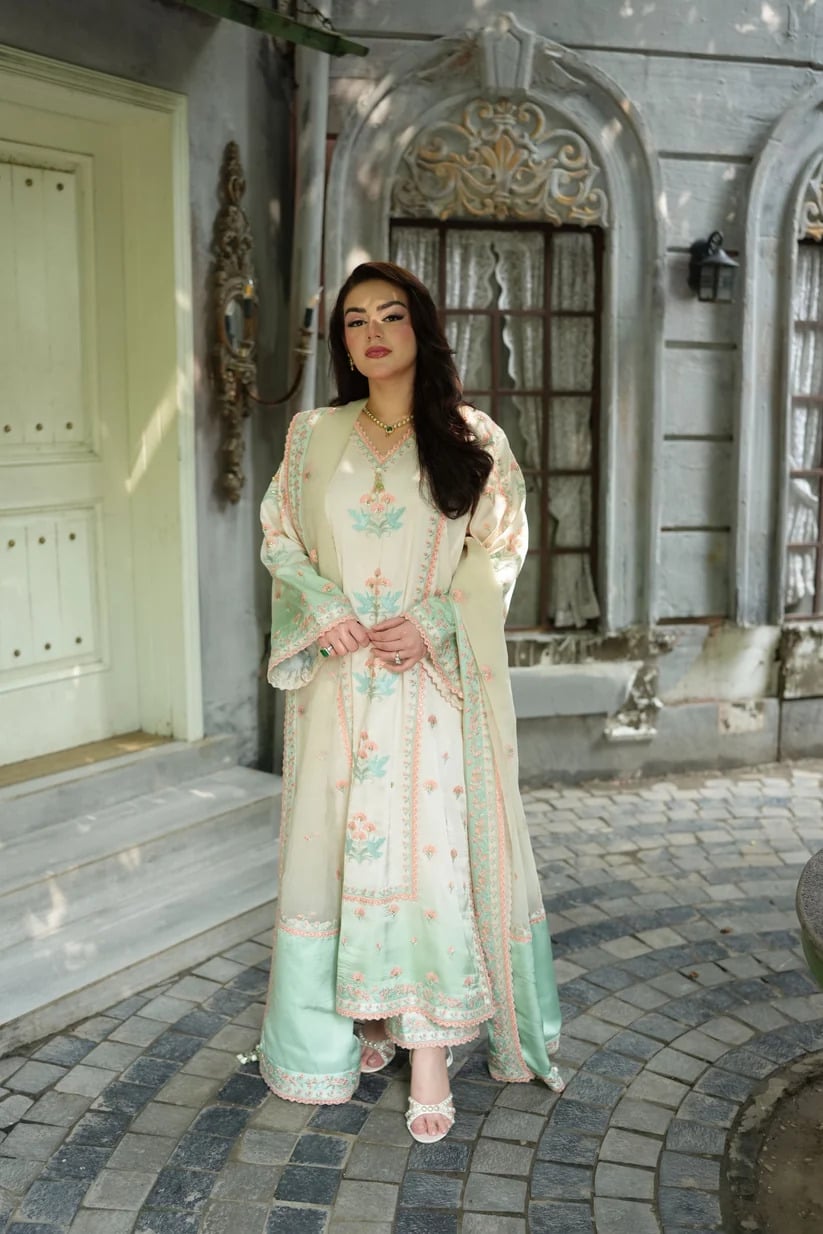 GHOSUIA COLLECTION KAFTAN EMBROIDERED SILK COLLECTION