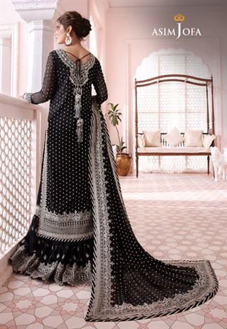 ASIM JOFA CHIFFION WEDDING  COLLECTION