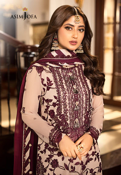 ASIM JOFA CHIFFION WEDDING  COLLECTION