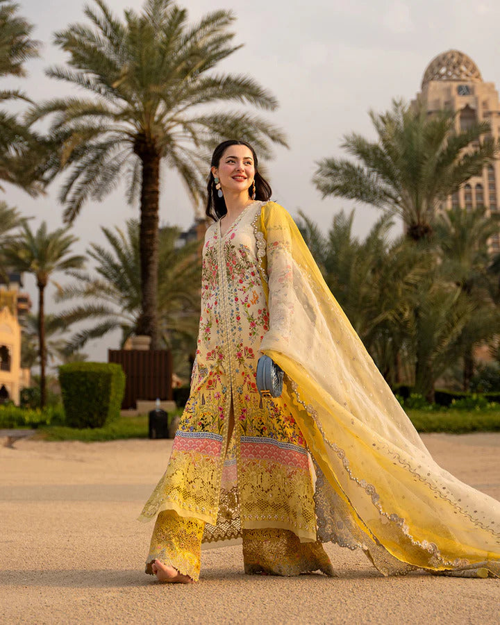 FAIZA SAQLAIN LUXUXY LAWN COLLECTION