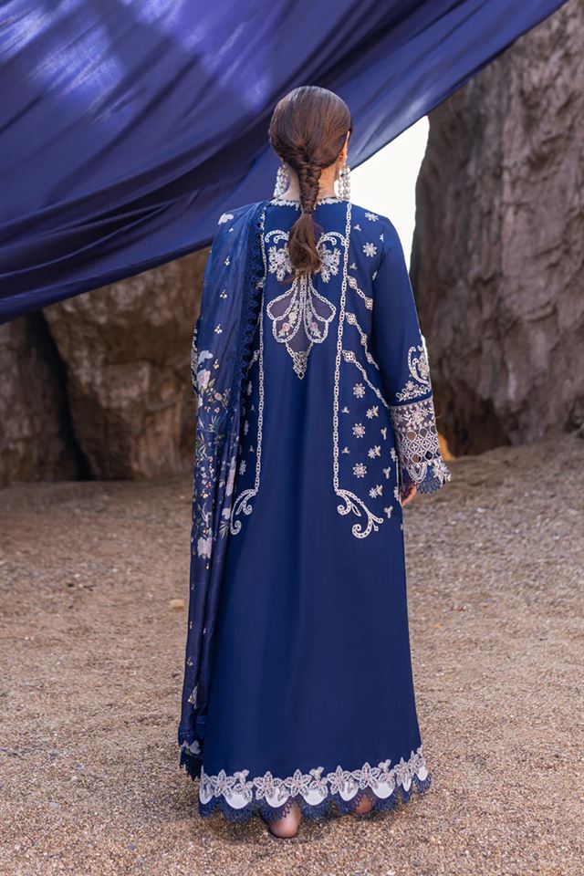 QALAMKAR SAHIL KINARE LUXURY LAWN24  (FP-06 MIRAY)