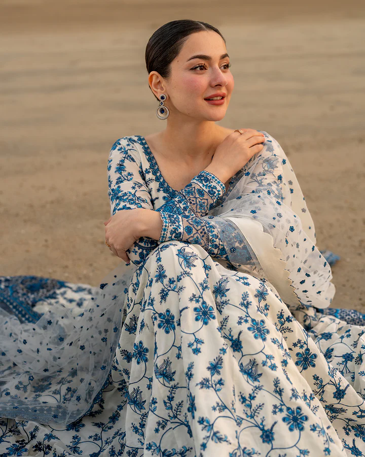 FAIZA SAQLAIN LUXUXY LAWN COLLECTION (Jehona)