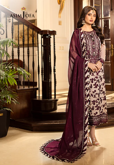 ASIM JOFA CHIFFION WEDDING  COLLECTION