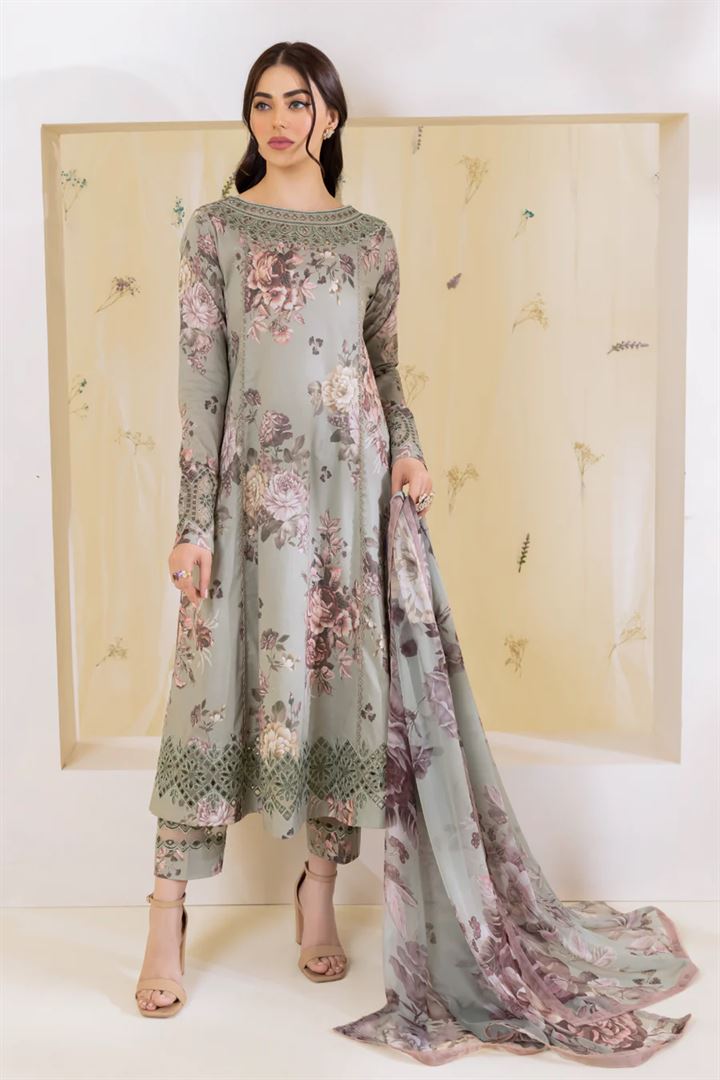 IZNIK LAWN COLLECTION  UNSTITCH'24