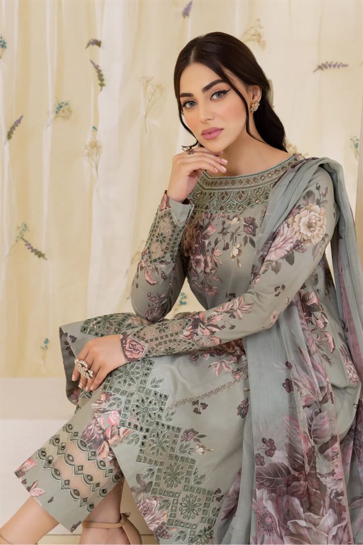 IZNIK LAWN COLLECTION  UNSTITCH'24