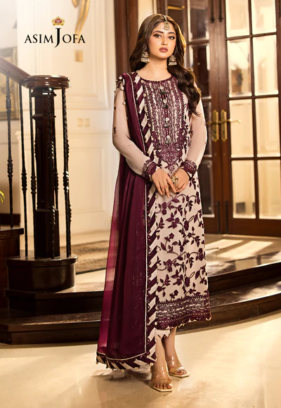 ASIM JOFA CHIFFION WEDDING  COLLECTION