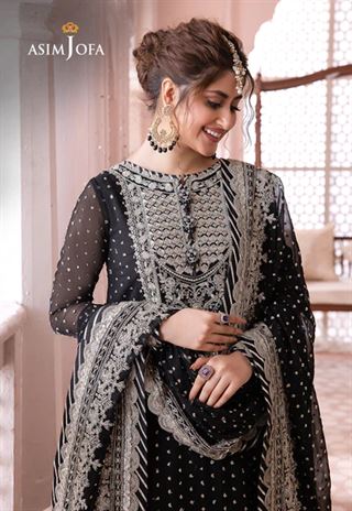 ASIM JOFA CHIFFION WEDDING  COLLECTION