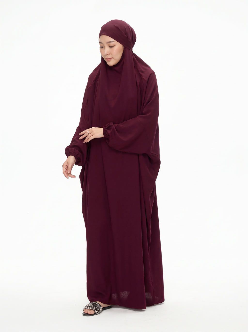 Premium Namaz Chaddar – Maroon
