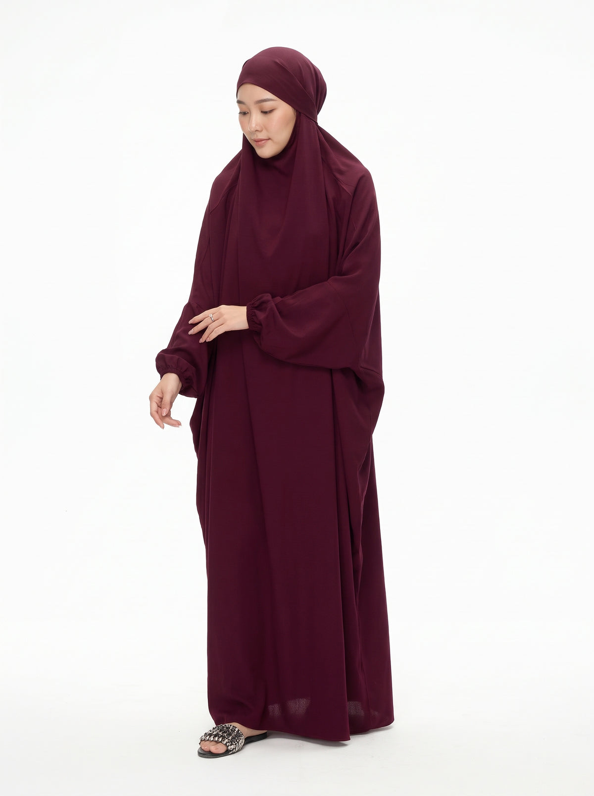 Premium Namaz Chaddar – Maroon