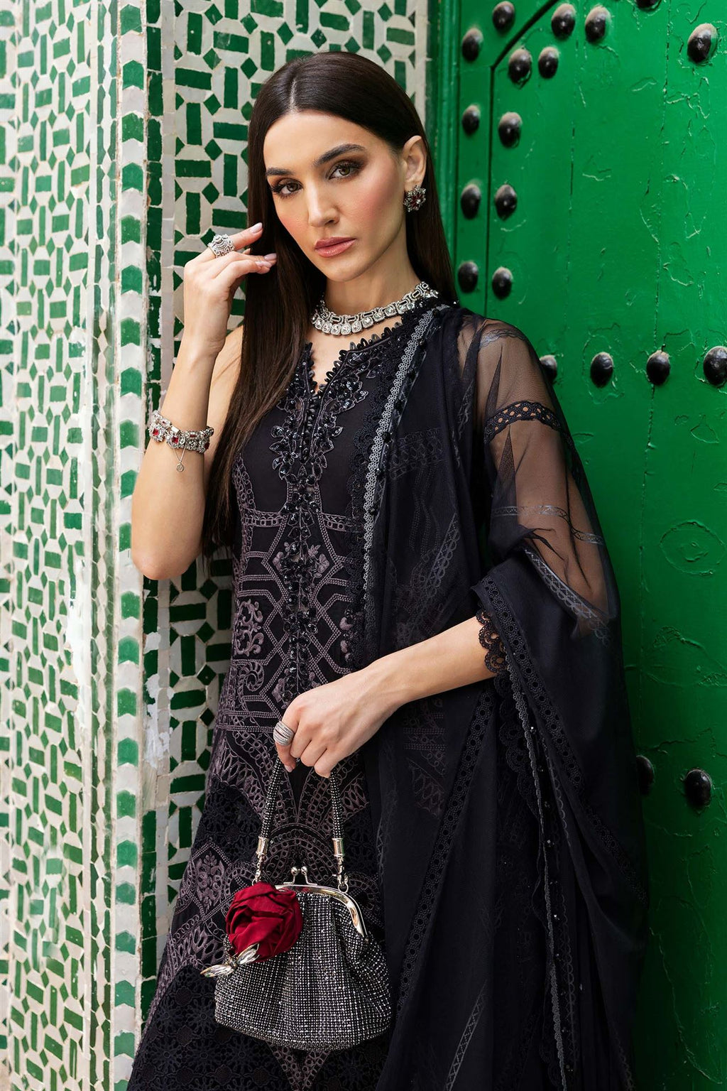 MARIA B LUXURY LAWN UNSTITCH