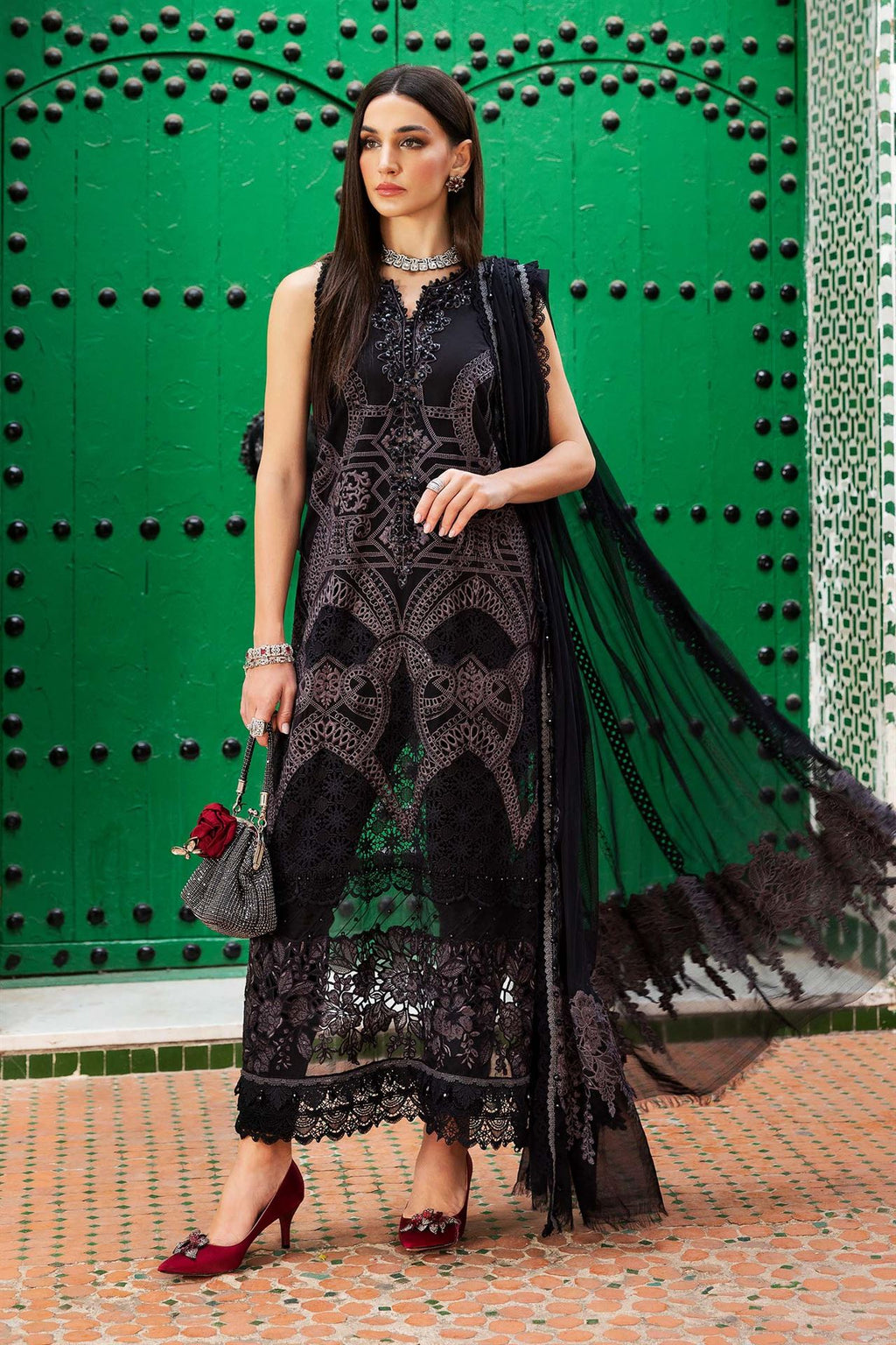 MARIA B LUXURY LAWN UNSTITCH