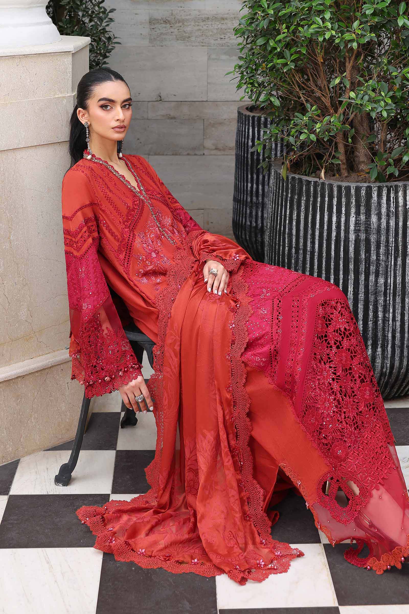 MARIA B LUXURY LAWN UNSTITCH