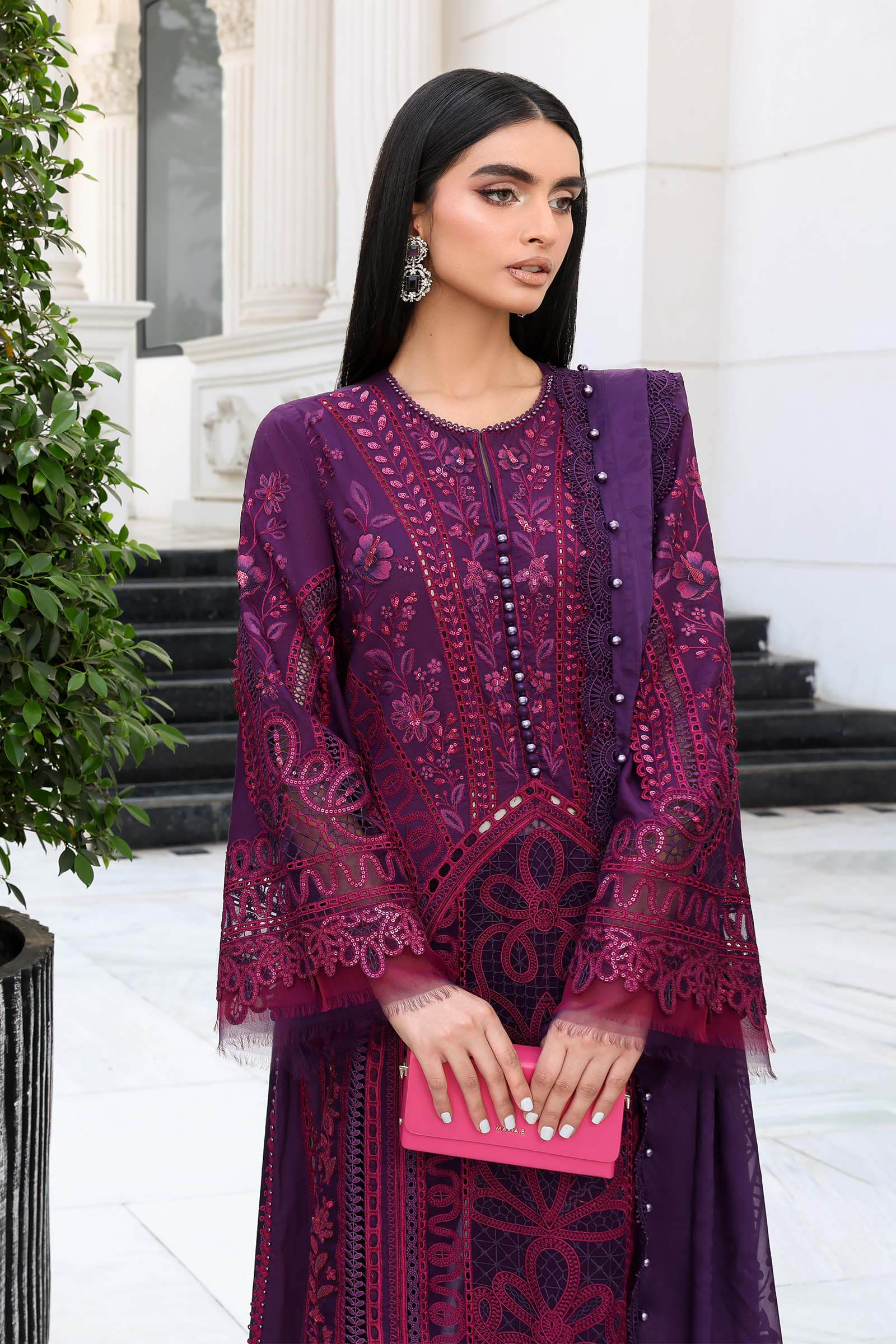 MARIA B LUXURY LAWN UNSTITCH