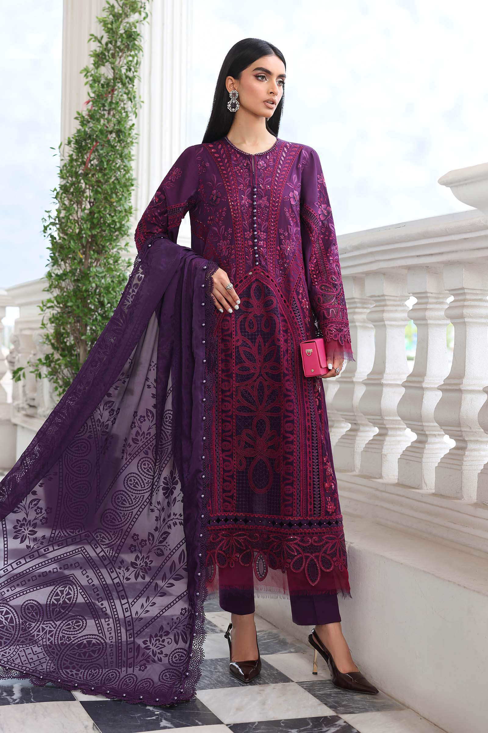 MARIA B LUXURY LAWN UNSTITCH