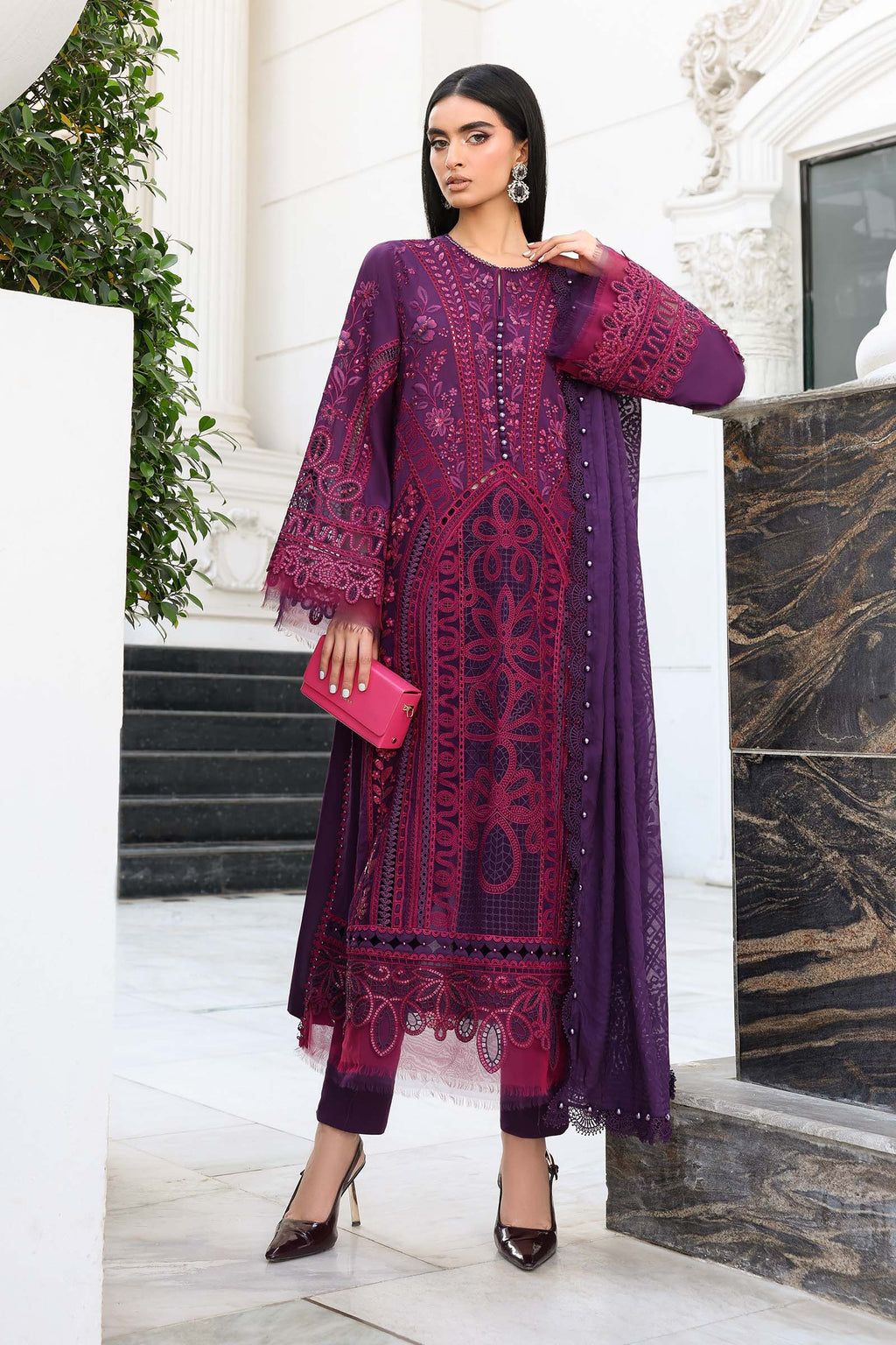 MARIA B LUXURY LAWN UNSTITCH