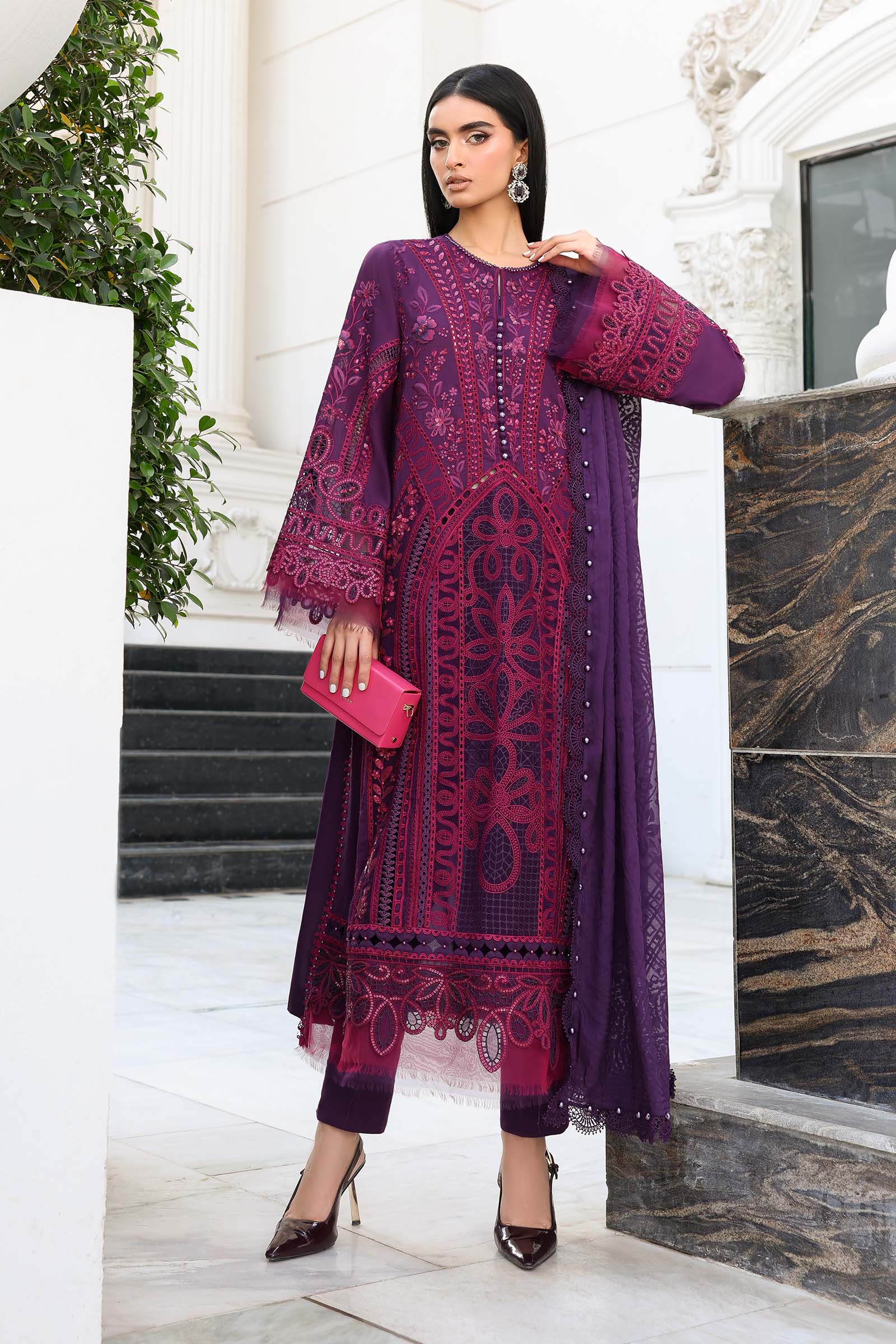 MARIA B LUXURY LAWN UNSTITCH