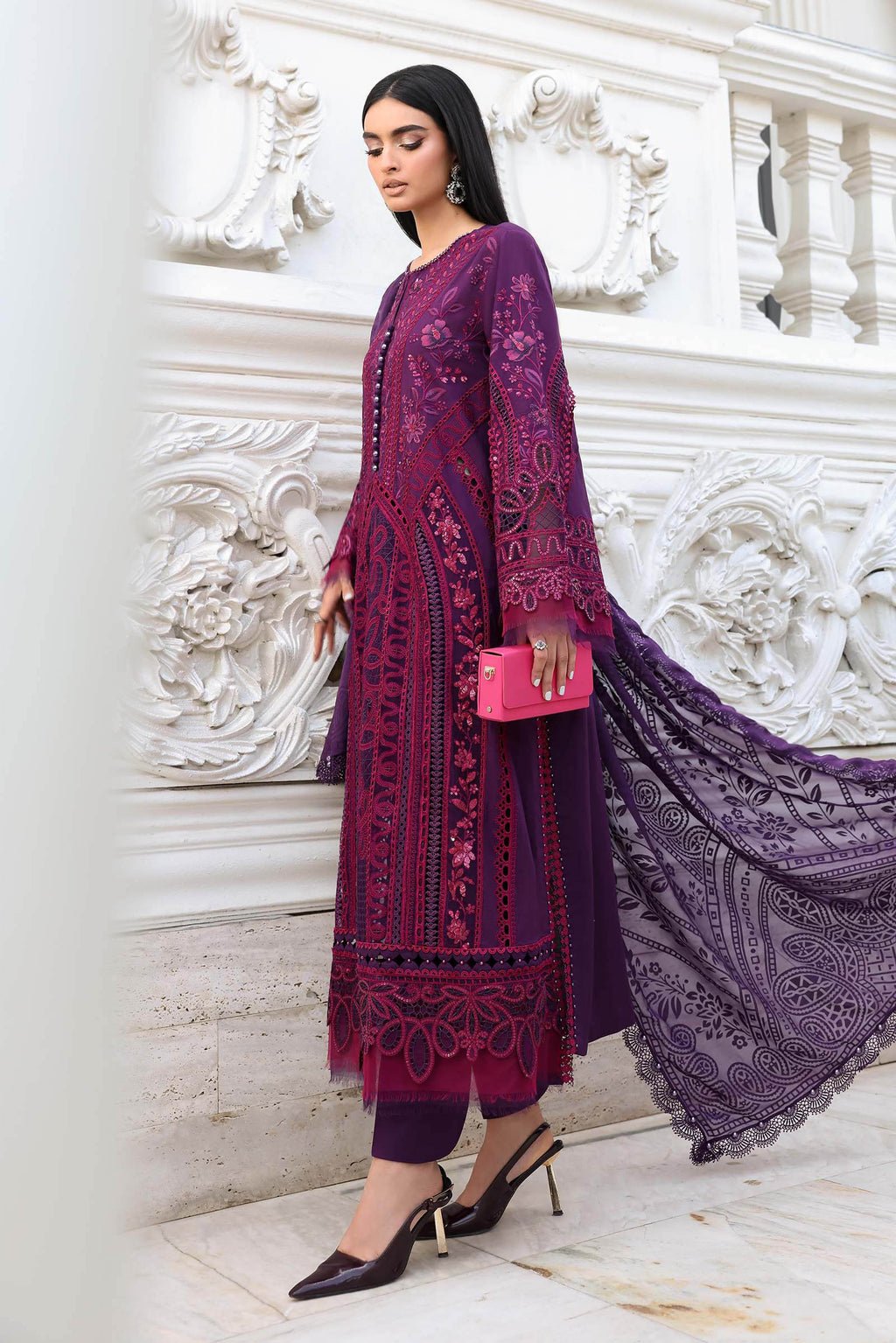 MARIA B LUXURY LAWN UNSTITCH