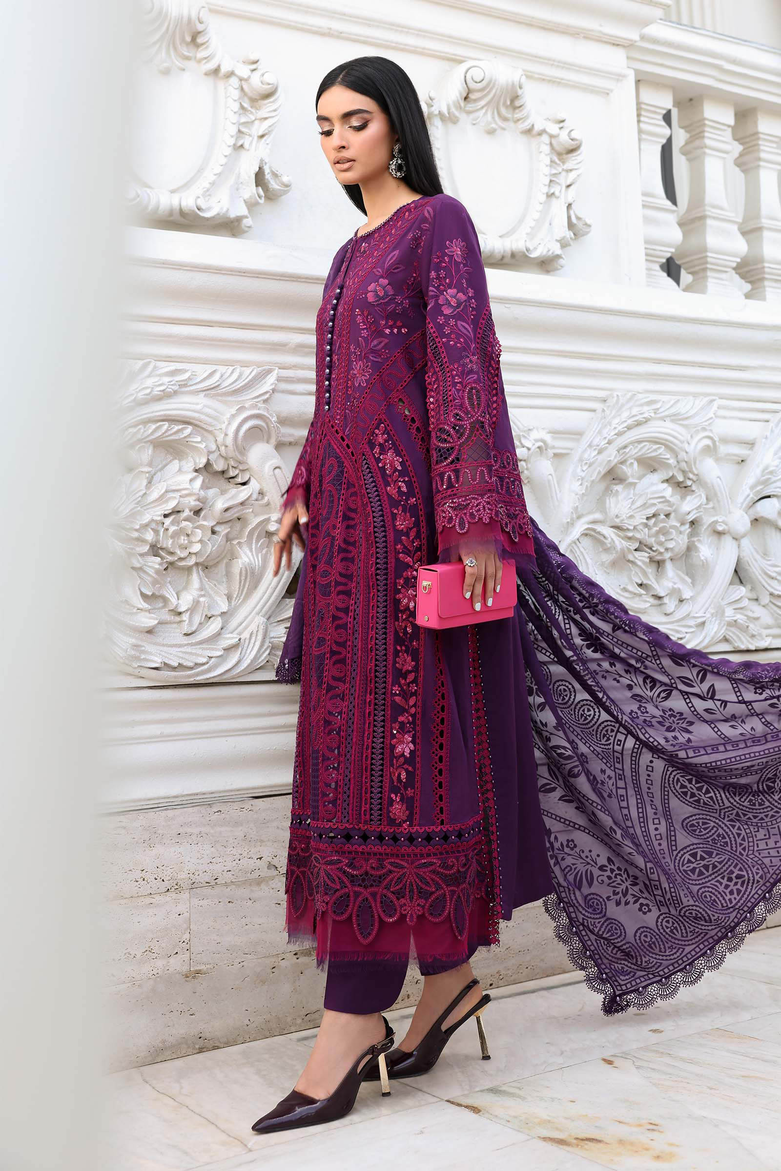 MARIA B LUXURY LAWN UNSTITCH