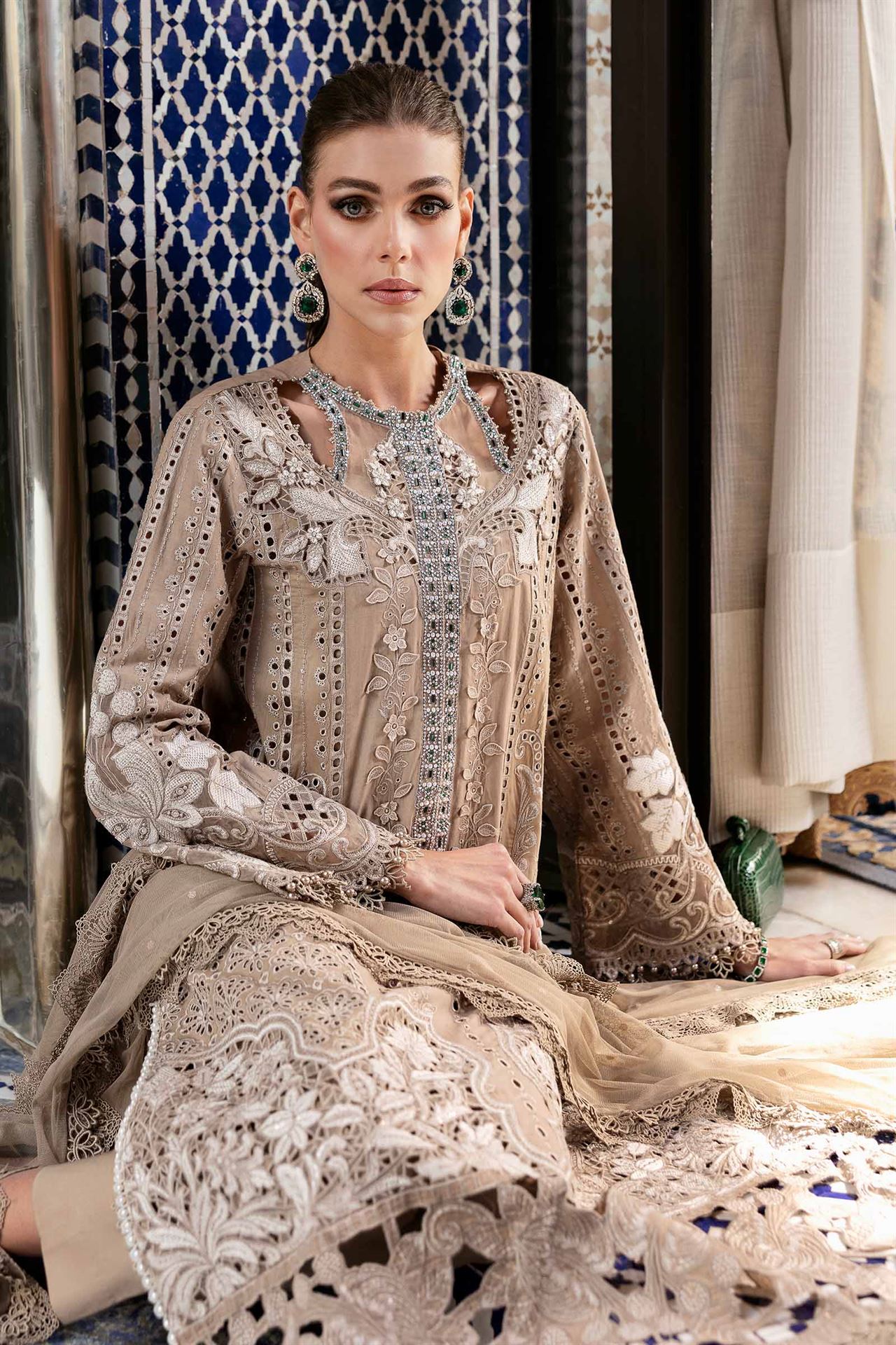 MARIA B LUXURY LAWN UNSTITCH